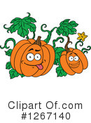 Pumpkin Clipart #1267140 by Vector Tradition SM