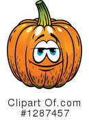 Pumpkin Clipart #1287457 by Vector Tradition SM