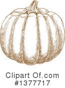 Pumpkin Clipart #1377717 by Vector Tradition SM