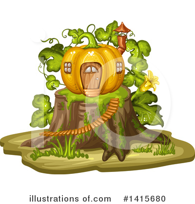Royalty-Free (RF) Pumpkin Clipart Illustration by merlinul - Stock Sample #1415680