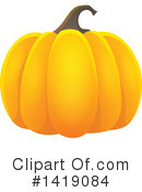 Pumpkin Clipart #1419084 by visekart