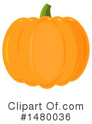 Pumpkin Clipart #1480036 by Hit Toon