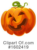 Pumpkin Clipart #1602419 by Vector Tradition SM