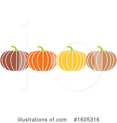 Royalty-Free (RF) Pumpkin Clipart Illustration by Johnny Sajem - Stock Sample #1605316