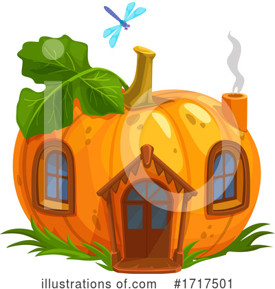 Royalty-Free (RF) Pumpkin Clipart Illustration by Vector Tradition SM - Stock Sample #1717501