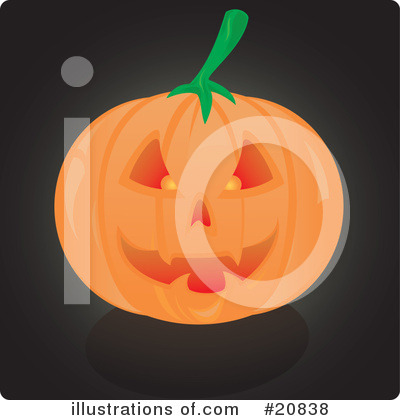 Royalty-Free (RF) Pumpkin Clipart Illustration by Paulo Resende - Stock Sample #20838