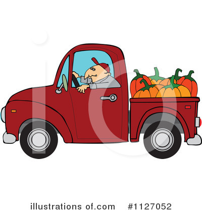 Pickup Truck Clipart #1127052 by djart