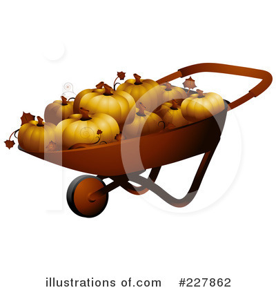 Royalty-Free (RF) Pumpkins Clipart Illustration by BNP Design Studio - Stock Sample #227862