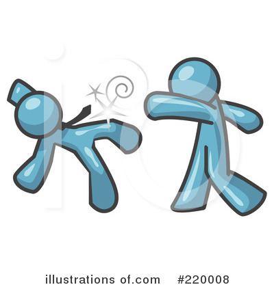 Royalty-Free (RF) Punch Clipart Illustration by Leo Blanchette - Stock Sample #220008