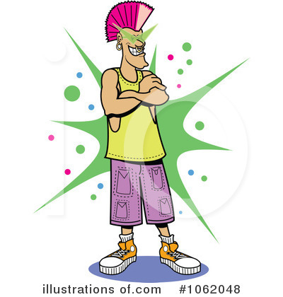 Punk Clipart #1062048 by Andy Nortnik