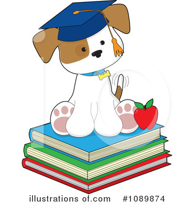 Royalty-Free (RF) Puppy Clipart Illustration by Maria Bell - Stock Sample #1089874
