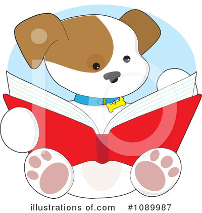 Royalty-Free (RF) Puppy Clipart Illustration by Maria Bell - Stock Sample #1089987