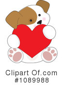 Puppy Clipart #1089988 by Maria Bell