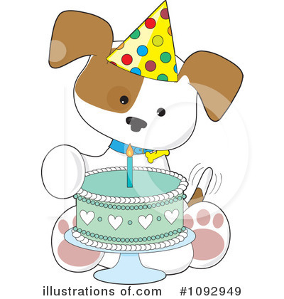 Royalty-Free (RF) Puppy Clipart Illustration by Maria Bell - Stock Sample #1092949
