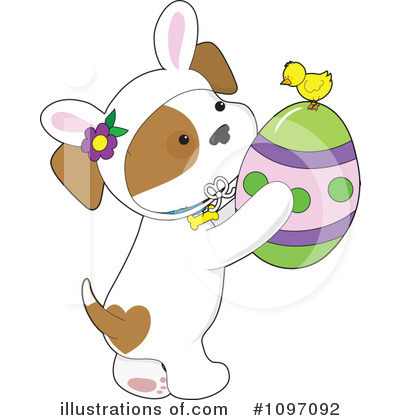 Royalty-Free (RF) Puppy Clipart Illustration by Maria Bell - Stock Sample #1097092