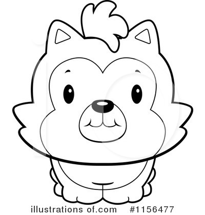 Royalty-Free (RF) Puppy Clipart Illustration by Cory Thoman - Stock Sample #1156477