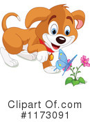Puppy Clipart #1173091 by Pushkin