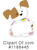 Puppy Clipart #1188445 by Maria Bell
