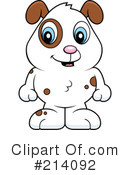 Puppy Clipart #214092 by Cory Thoman