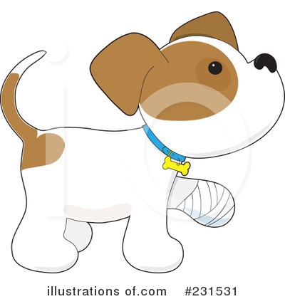 Royalty-Free (RF) Puppy Clipart Illustration by Maria Bell - Stock Sample #231531