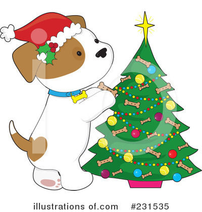 Christmas Puppy Clipart #231535 by Maria Bell