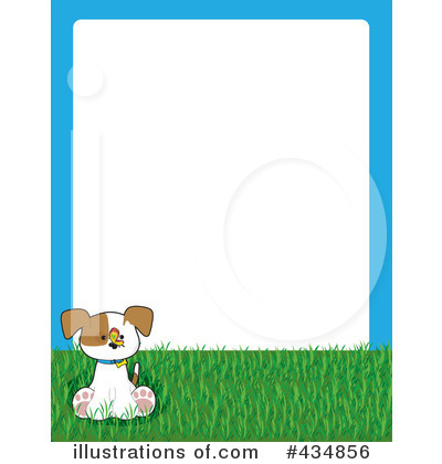 Royalty-Free (RF) Puppy Clipart Illustration by Maria Bell - Stock Sample #434856
