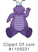 Purple Bug Clipart #1109231 by Cory Thoman