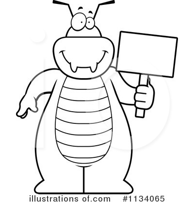 Royalty-Free (RF) Purple Bug Clipart Illustration by Cory Thoman - Stock Sample #1134065