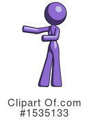 Purple Design Mascot Clipart #1535133 by Leo Blanchette