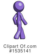 Purple Design Mascot Clipart #1535141 by Leo Blanchette