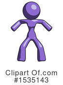 Purple Design Mascot Clipart #1535143 by Leo Blanchette