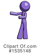 Purple Design Mascot Clipart #1535148 by Leo Blanchette