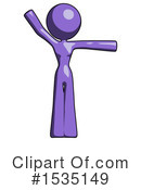 Purple Design Mascot Clipart #1535149 by Leo Blanchette