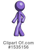 Purple Design Mascot Clipart #1535156 by Leo Blanchette