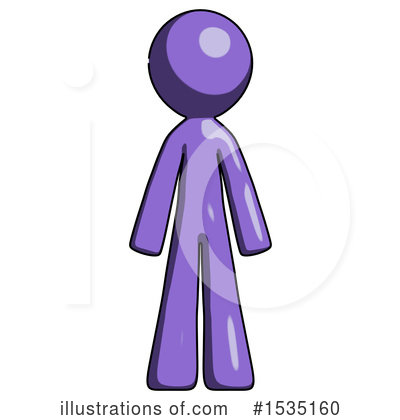 Royalty-Free (RF) Purple Design Mascot Clipart Illustration by Leo Blanchette - Stock Sample #1535160