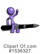 Purple Design Mascot Clipart #1536327 by Leo Blanchette