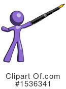 Purple Design Mascot Clipart #1536341 by Leo Blanchette