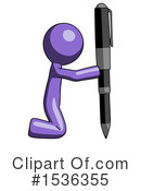 Purple Design Mascot Clipart #1536355 by Leo Blanchette
