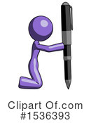 Purple Design Mascot Clipart #1536393 by Leo Blanchette