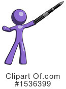 Purple Design Mascot Clipart #1536399 by Leo Blanchette
