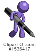Purple Design Mascot Clipart #1536417 by Leo Blanchette