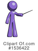 Purple Design Mascot Clipart #1536422 by Leo Blanchette