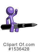 Purple Design Mascot Clipart #1536428 by Leo Blanchette