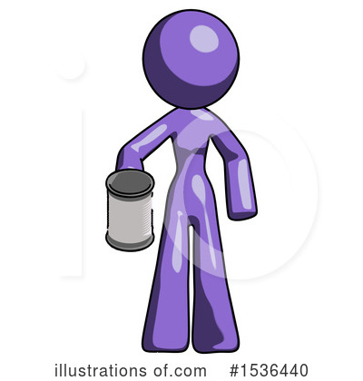 Royalty-Free (RF) Purple Design Mascot Clipart Illustration by Leo Blanchette - Stock Sample #1536440