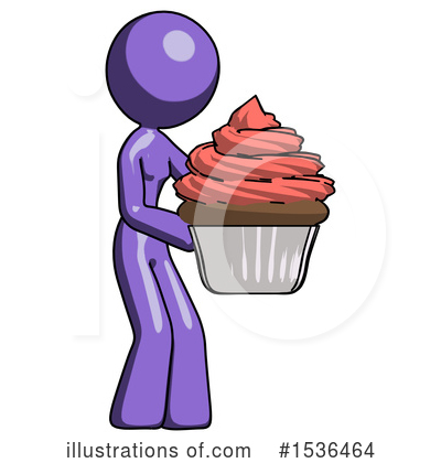 Royalty-Free (RF) Purple Design Mascot Clipart Illustration by Leo Blanchette - Stock Sample #1536464