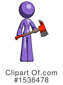 Purple Design Mascot Clipart #1536478 by Leo Blanchette