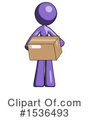 Purple Design Mascot Clipart #1536493 by Leo Blanchette