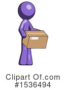 Purple Design Mascot Clipart #1536494 by Leo Blanchette
