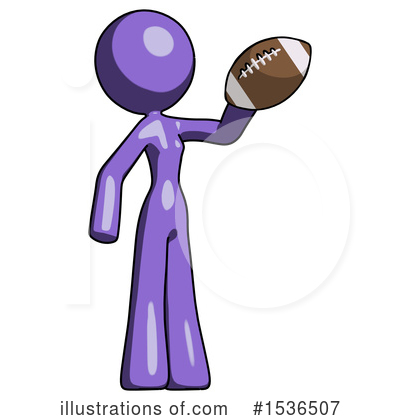 Royalty-Free (RF) Purple Design Mascot Clipart Illustration by Leo Blanchette - Stock Sample #1536507