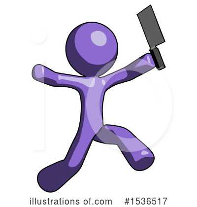 Royalty-Free (RF) Purple Design Mascot Clipart Illustration by Leo Blanchette - Stock Sample #1536517